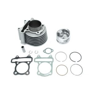 ΚΥΛΙΝΔΡΟΣ ΣΕΤ ΜΕ ΠΙΣΤΟΝΙ & ΦΛΑΝΤΖΕΣ GY6 150CC 57MM